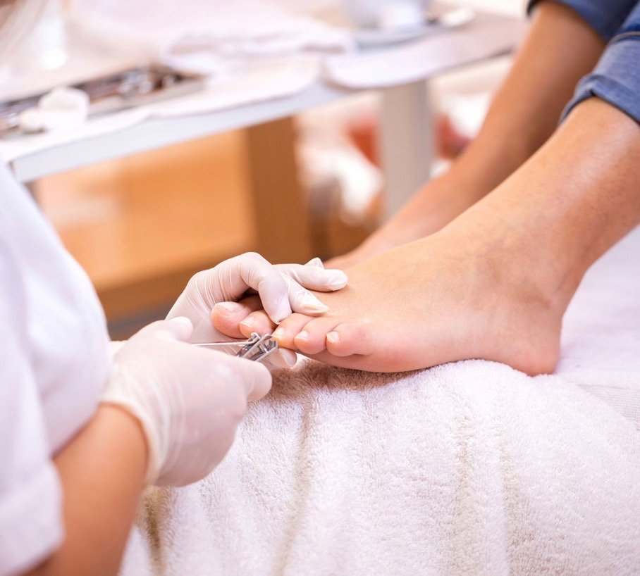 Spa dos pés (Completo com pedicure)