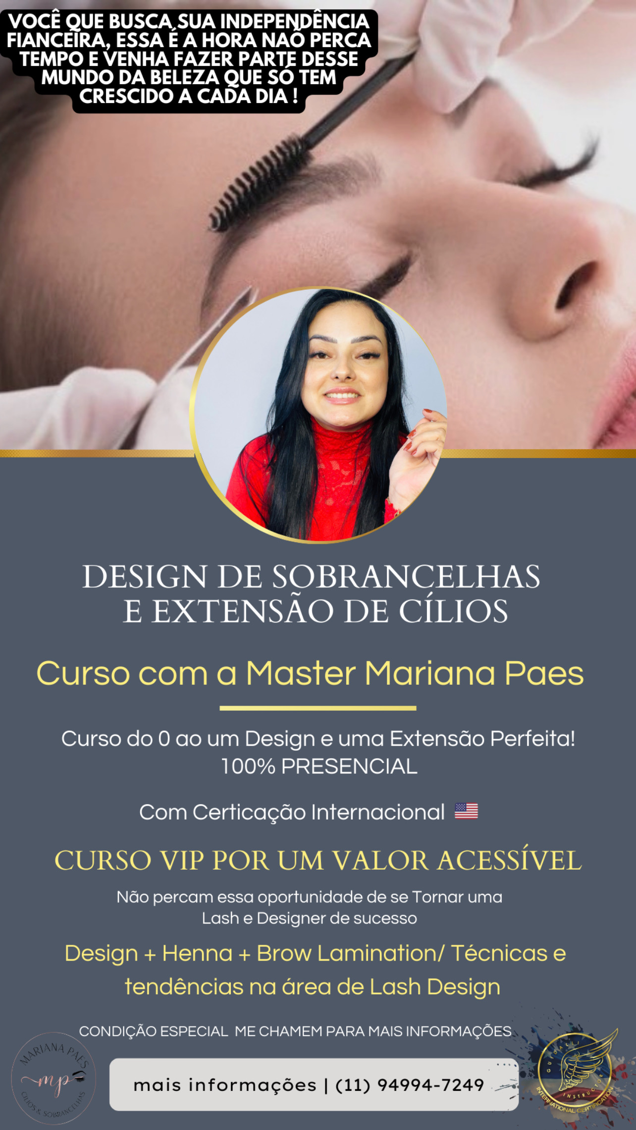 Imagem do serviço de Curso Extensão de Cílios