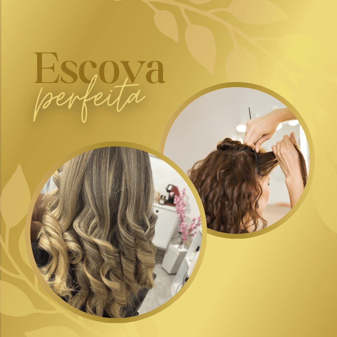 Imagem do serviço de Escova modelada com prancha ou babyliss